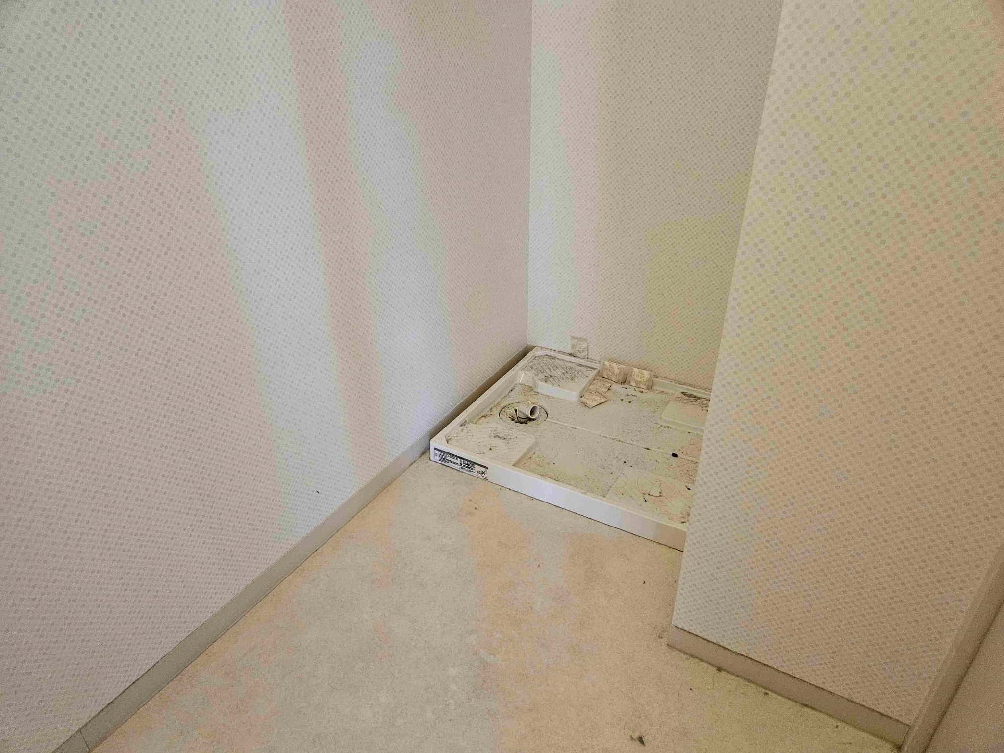 名古屋市西区【不用品回収】洗濯機の作業後